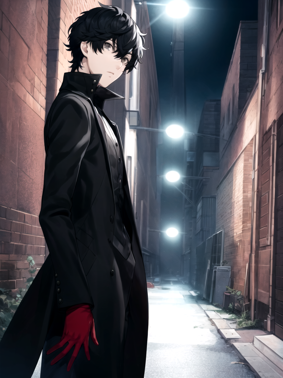 2671966765-masterpiece, best quality, 1boy, solo, male focus, dsjoker, black hair, short hair, black eyes, high collar, black coat, dark gr.png